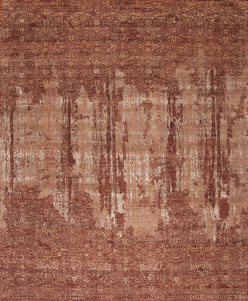 148554 Avant Garde Wool & Silk <br> Groovy, Mocha