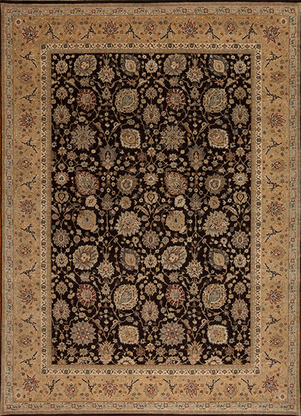 117103 COTE D'AZURE <br> VALBONNE, CHOCOLATE/CAMEL 
