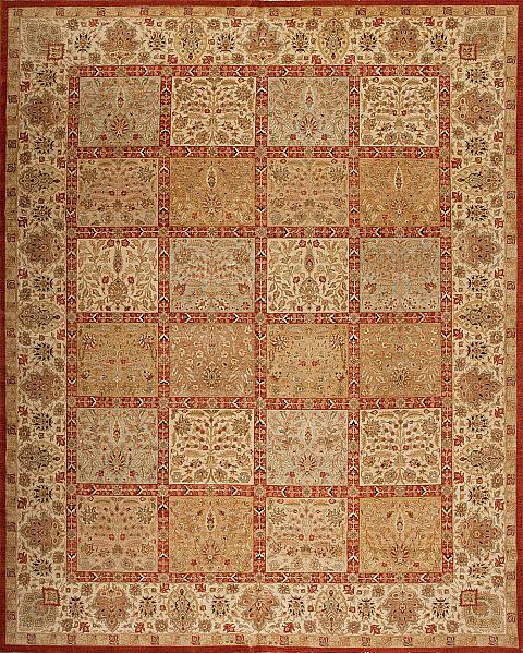 125562 Empire Collection <br> Livingstone, Multi/Cream