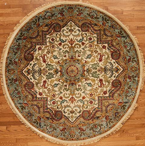 159380 Golden Age Collection <br> Jewel, Ivory/Blue