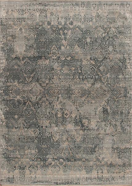 171511 Manhattan Reserve Part Silk <br> Bryant Park, Ice Blue