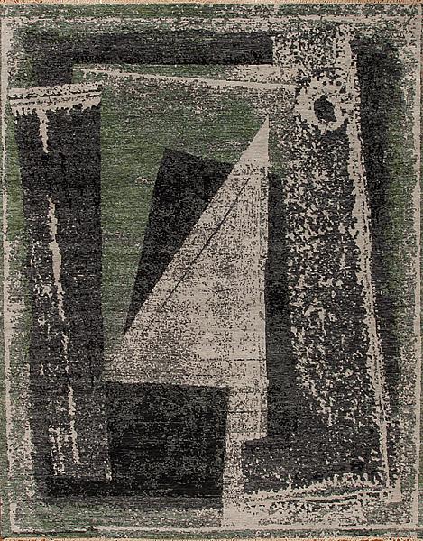 Futuristic, Charcoal-Green