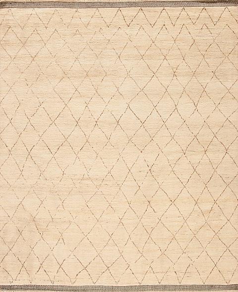 168023 Moroccan Collection <br> Mcr-01, White Natural Beige