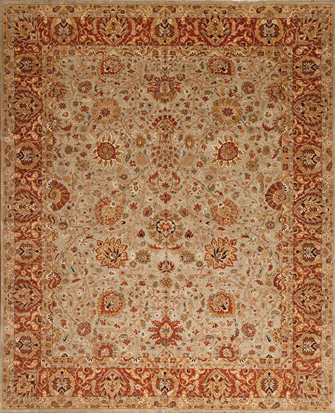 130891 NEW EMPIRE COLLECTION RALEIGH LIGHT GREEN RUST 