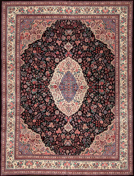 26968 ENGLISH GARDENS <br> GLASGOW, BLACK/IVORY