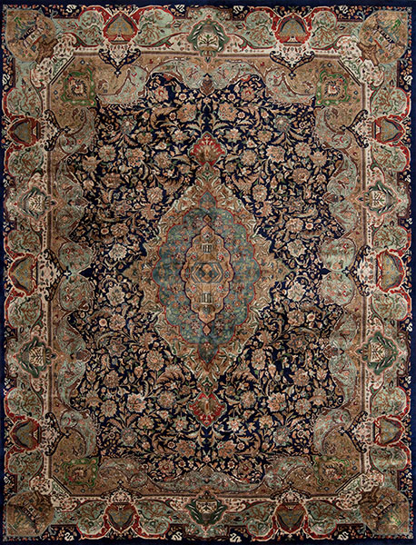 51265 KASHMIR Collection <br> 4/70, BLUE 