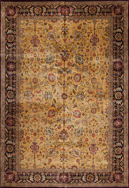 83251 RAJASTHAN COLLECTION <br> 6001-F, GOLD/PLUM 