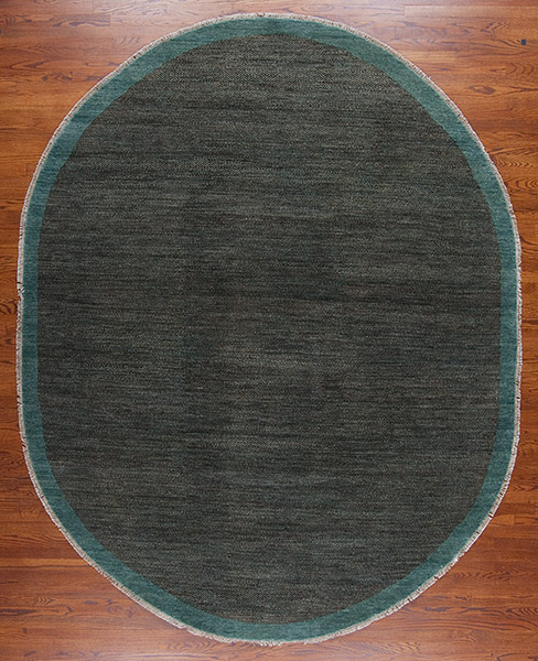 128340 TEXTURES COLLECTION HERRINGBONE CHOCOLATE/WEDGWOOD 