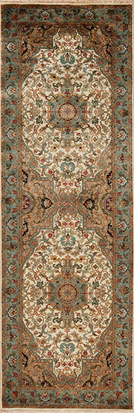 151976 Golden Age Collection <br> Jewel, Ivory/Blue