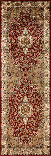 145842 Golden Age Collection <br> Jewel, Red/Ivory 
