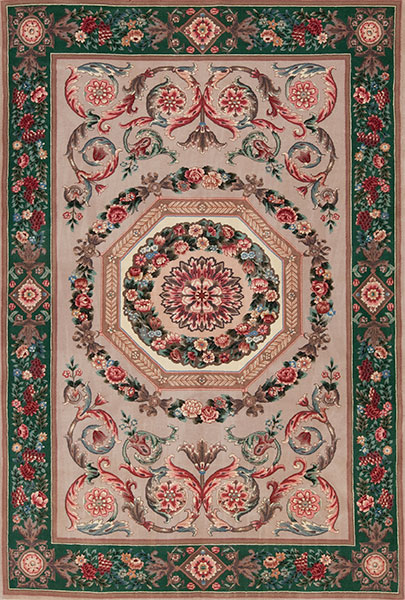 38053 CHATEAU COLLECTION CHANTILLY, BEIGE/GREEN 