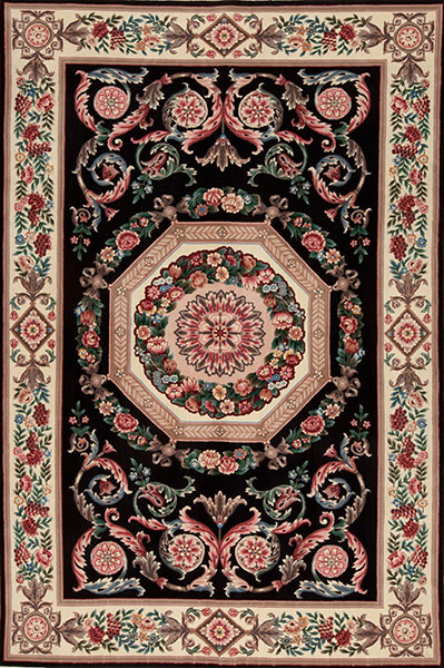 38069 CHATEAU COLLECTION CHANTILLY, BLACK/IVORY 