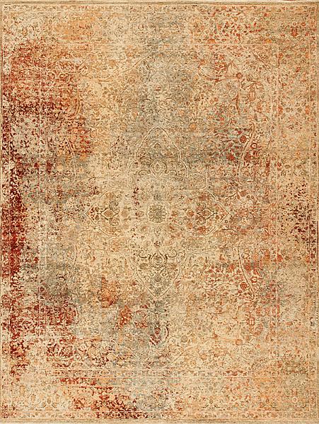 Turin, Peach - Sage