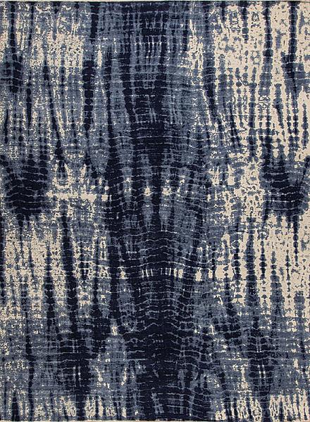 156708 Shibori <br>  Seto, Blues-Ivory