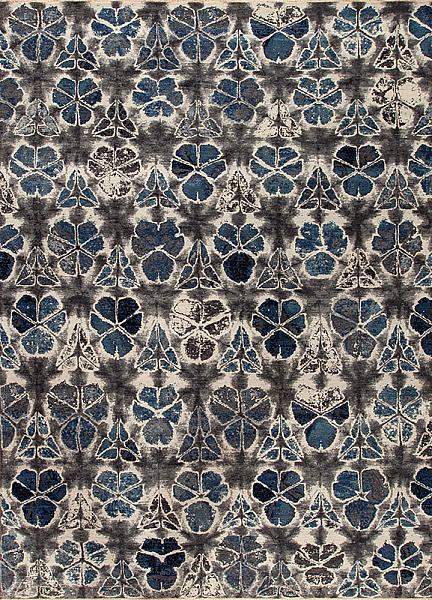 173843 Shibori Couture <br> Mito, Grey-Blue