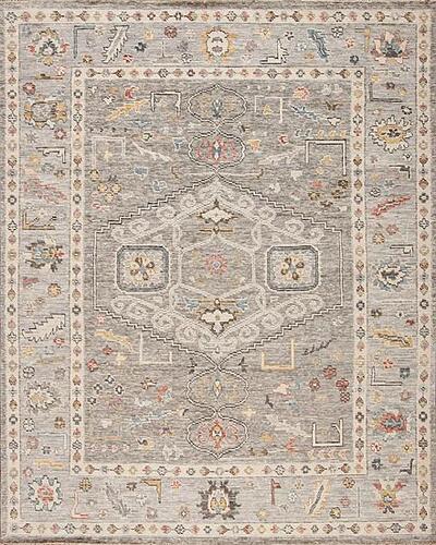 169146 Cascade Collection <br> Sutherland Grey-Silver 10.1 X 13.9