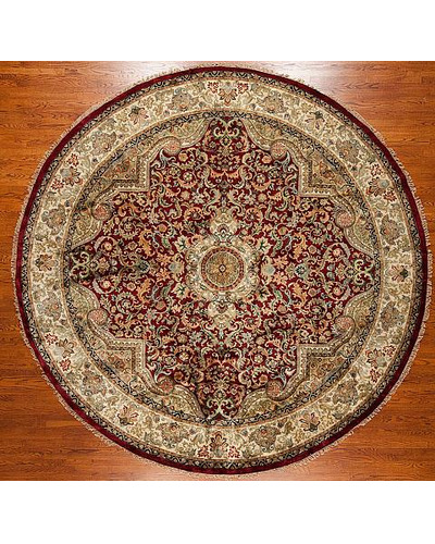130784 Golden Age <br> Jewel  Red/Ivory 12.0 X 12.0