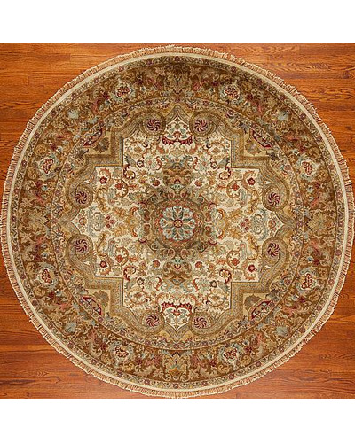 146325 Golden Age <br> Jewel  Ivory/Bronze 8.0 X 8.0