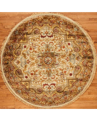 159008 Golden Age Collection <br> Jewel Ivory/Bronze  6.0 X 6.0