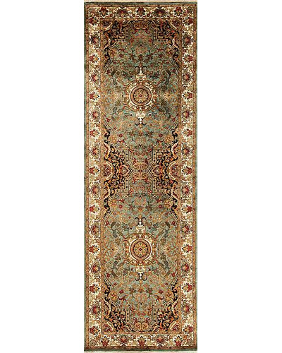 158198 Golden Age Collection <br> Jewel Blue/Ivory 4.1 X 12.4