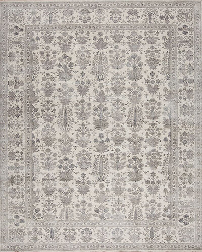 151054 Manhattan Silk <br> Morningside Ivory 9.11 X 14.3