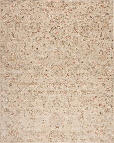 151704 Manhattan Silk <br> West Village Cream 9.11 X 13.11