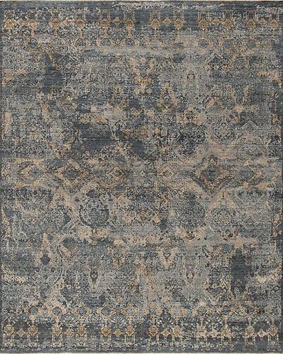 159189 Manhattan Reserve Part Silk <br> Bryant Park Wedgewood  10.0 X 14.3