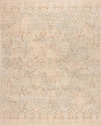 179658 Manhattan Reserve Part Silk <br> Bryant Park Cream 12.0 X 15.0