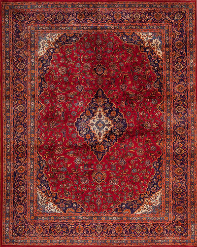 77763 PERSIAN COLLECTION KASHAN   9.11 X 13.0