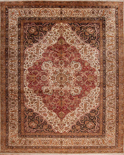91998 PACIFIC HEIGHTS <br> PH-6015 Ivory/Ivory 10.3 X 15.2