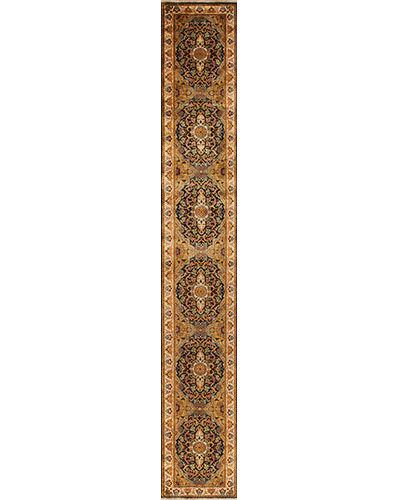154590 Golden Age Collection <br> Jewel Black/Ivory 2.6 X 16.4