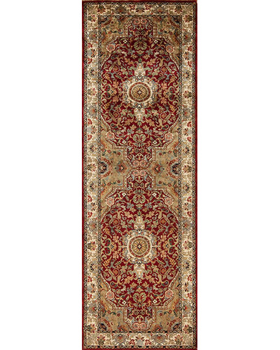 145842 Golden Age Collection <br> Jewel Red/Ivory 4.1 X 12.6