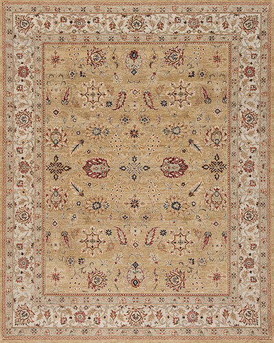 112719 SOVEREIGN COLL SNK-22  Gold/Ivory 8 X 10.2