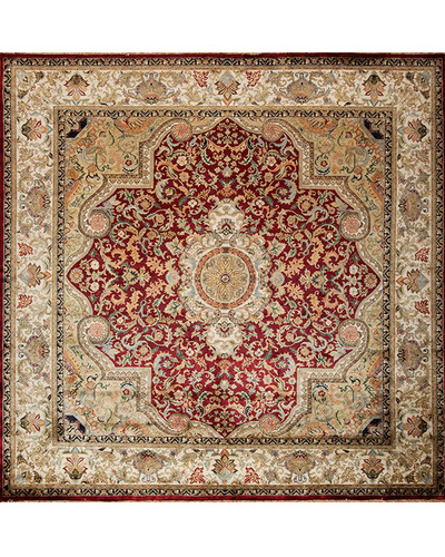 131009 Golden Age, Jewel Red/Ivory 12.0 X 12.1