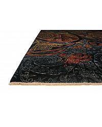 Spiral, Wool & Silk  Black 