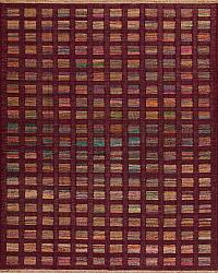Cityscape Burgundy 