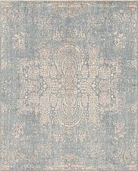 Enchantment Sky Blue-Gold  Standard sizes: <br>2.0 X 2.11<br> 5.3 X 7.7<br> 5.11 X 9.2 <br>7.10 X 9.10<br> 8.10 X 11.10<br> 9.10 X 14.0 <br>Call for availability.